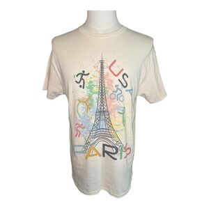 Goodie Two Sleeves Paris 2024 Olympics Eiffel Tower Graphic‎ T-Shirt Medium